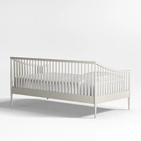 Hampshire Cozy Grey Spindle Wood Kids Daybed