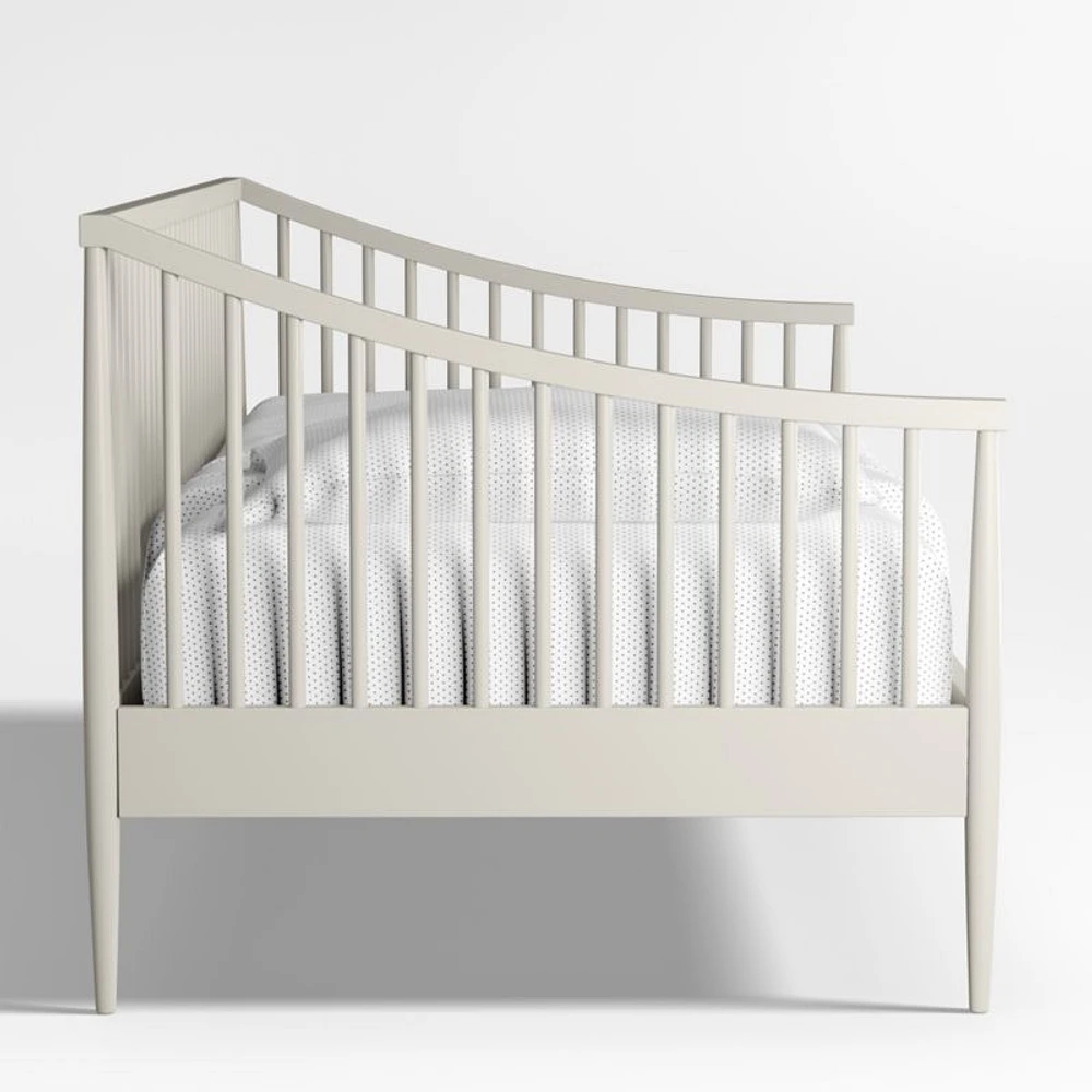 Hampshire Cozy Grey Spindle Wood Kids Daybed