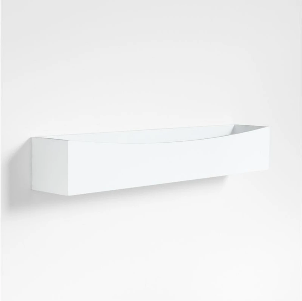 Hampshire White Wood Kids Wall Shelf