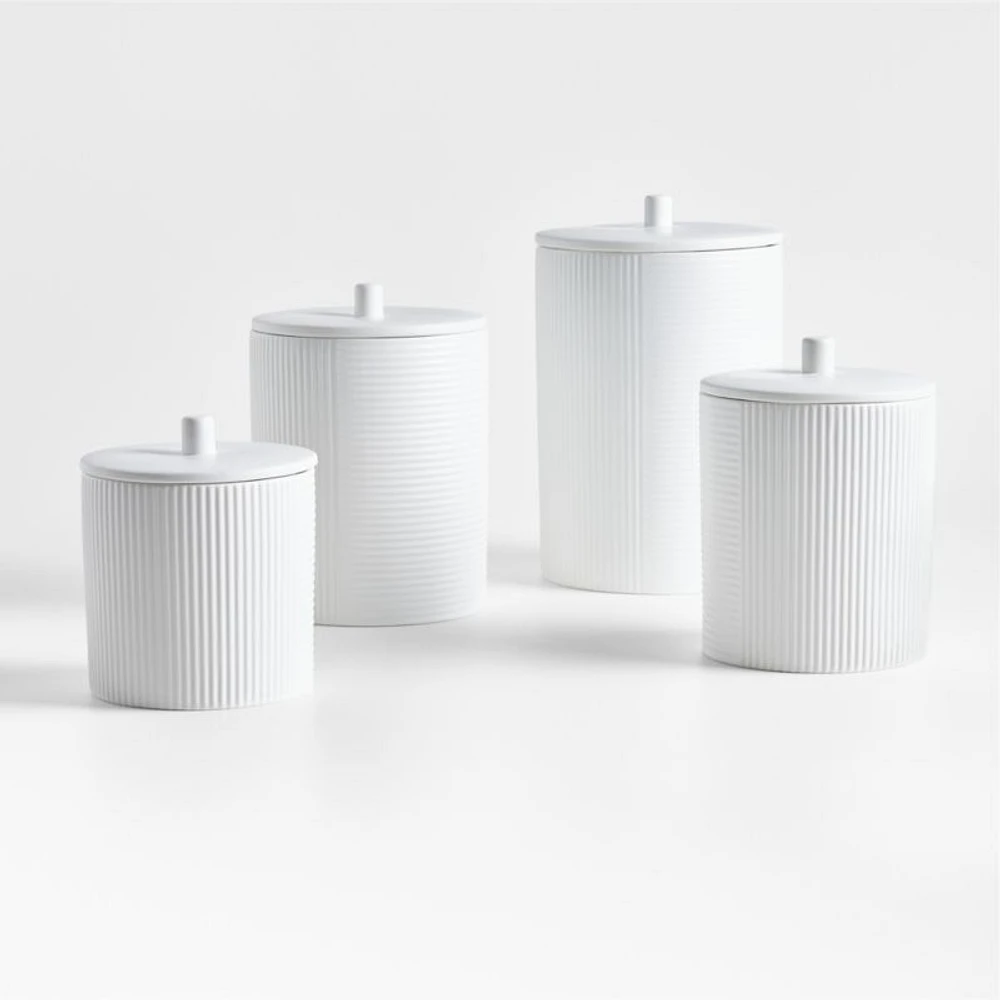 Hanno Textured Ceramic Canister Set