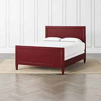 Harbor Red Queen Bed