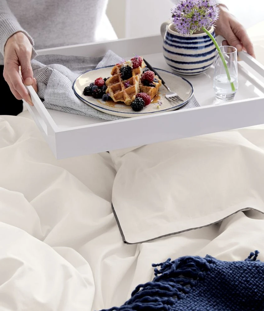 Grant White Serving Tray