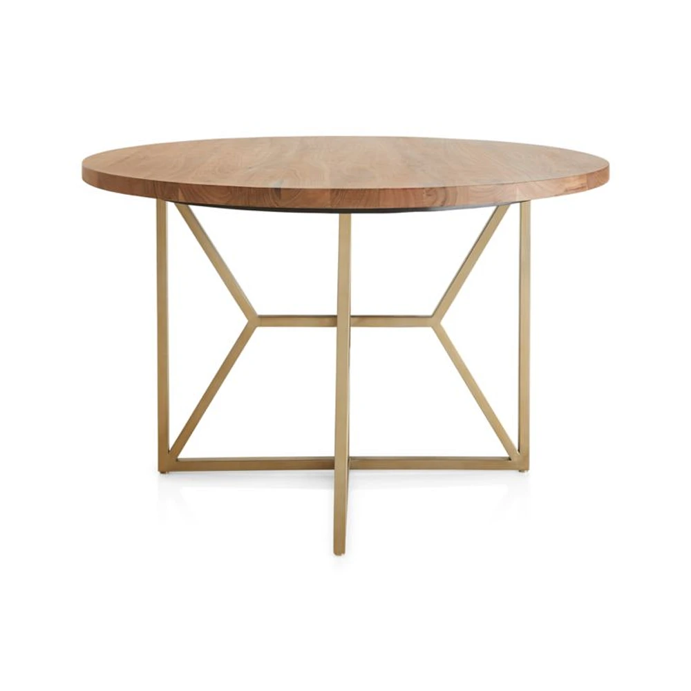 Hayes 48" Round Acacia Dining Table