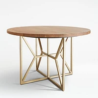 Hayes 48" Round Acacia Dining Table