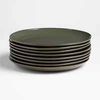 Hudson Burnt Green Stoneware Dinner Plate