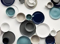 Hue Blue Low Bowls, Set of 4