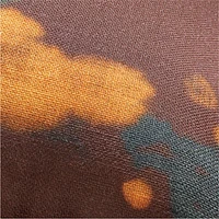 Impressionist Floral Cider Burgundy 22x15 Throw Pillow Cover