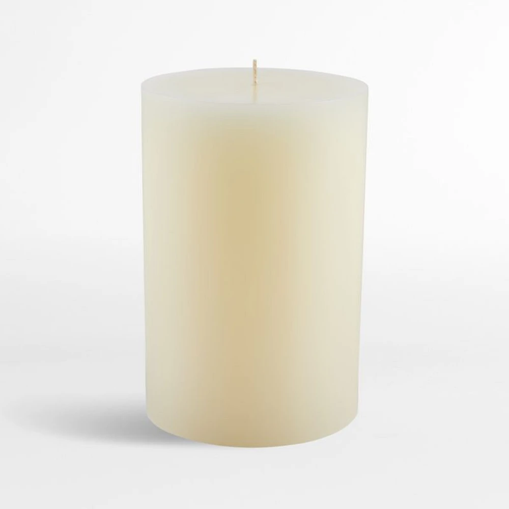 Ivory Pillar Candle 4"x6"
