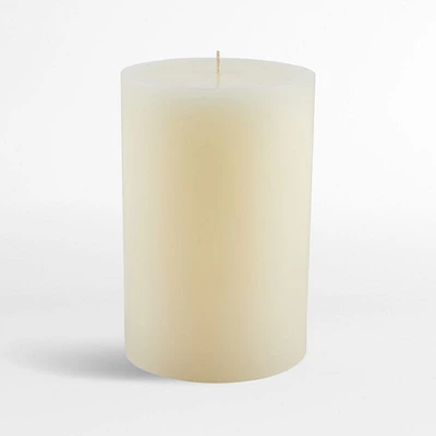 Ivory Pillar Candle 4"x6"