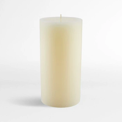 Ivory Pillar Candle 4"x8"