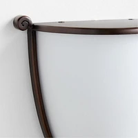 Holloway Metal Indoor/Outdoor Wall Sconce Light by Jake Arnold