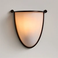 Holloway Metal Indoor/Outdoor Wall Sconce Light by Jake Arnold