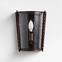 Norbury Metal Indoor/Outdoor Wall Sconce Light by Jake Arnold