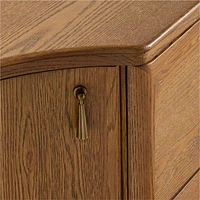 Thurloe 58" Oak Wood Kids 3-Drawer Dresser by Jake Arnold
