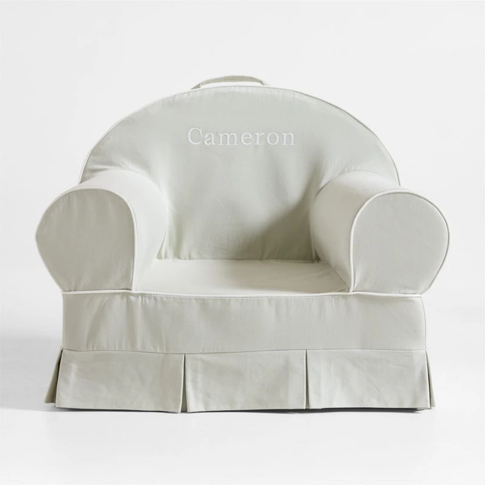 Whittle Beach Glass Green Large Kids Lounge Nod Chair by Jake Arnold