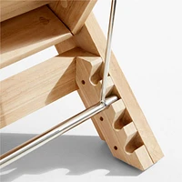 Jeannie Teak Outdoor Chaise Lounge by Leanne Ford
