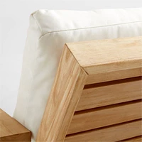 Jeannie Teak Outdoor Chaise Lounge by Leanne Ford