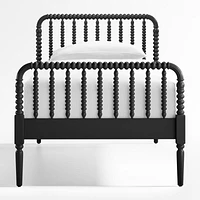 Jenny Lind Black Wood Spindle Kids Twin Bed