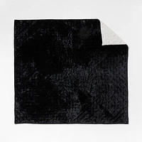 Juliet Black Velvet Full/Queen Quilt