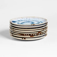 Julo Blue and White Salad Plate
