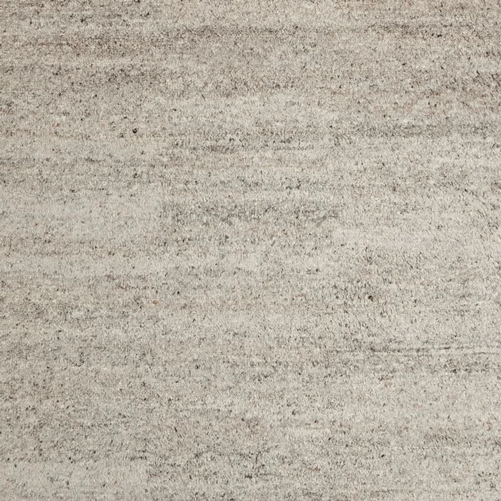 Juneau Wool Grey Area Rug 6'x9'