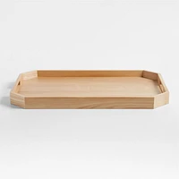 Kanso Rectangle Natural Ash Wood Serving Tray