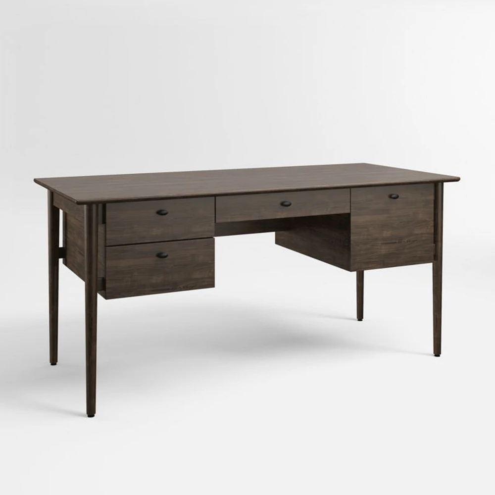 Kendall Charcoal Cherry Desk