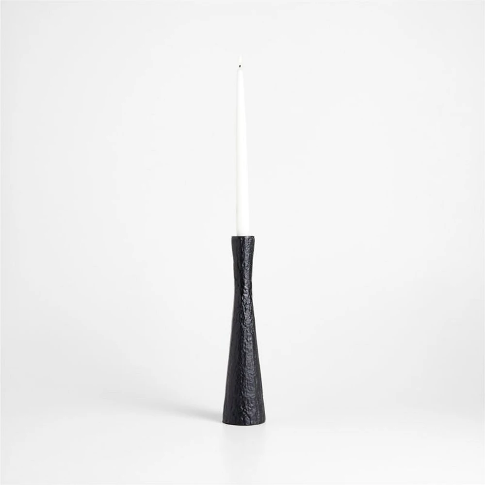 Kin Black Metal Taper Holder 13"