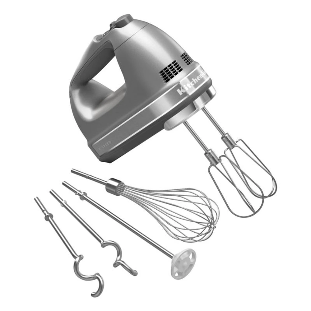 KitchenAid ® Contour Silver 9-Speed Hand Mixer