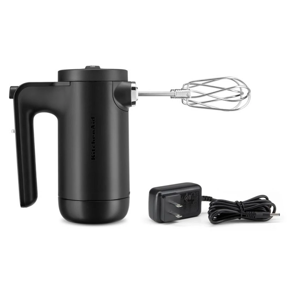 KitchenAid ® Black Cordless Hand Mixer