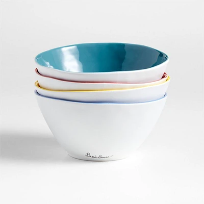 Sol Colors Set of 4 Cereal Bowls by Lucia Eames