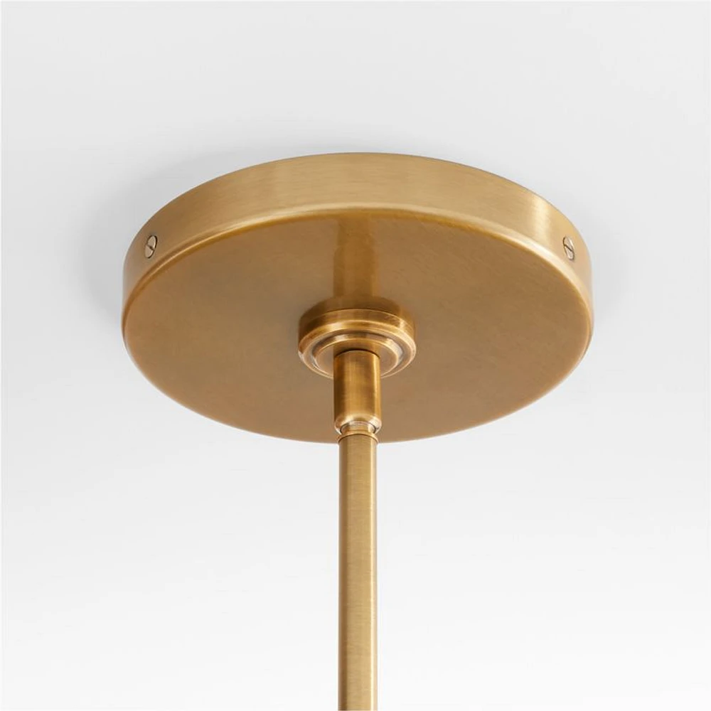 Meadow Brass Pendant Light by Lucia Eames