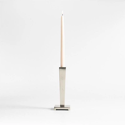 La Linge Metal Candlestick Taper Candle Holder by Athena Calderone