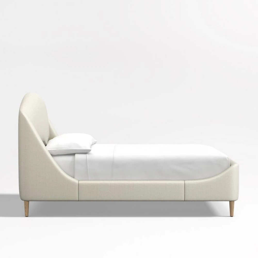 Lafayette Ivory Upholstered Full Bed