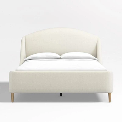 Lafayette Ivory Upholstered Queen Bed