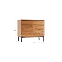 Lakin Small Teak Sideboard