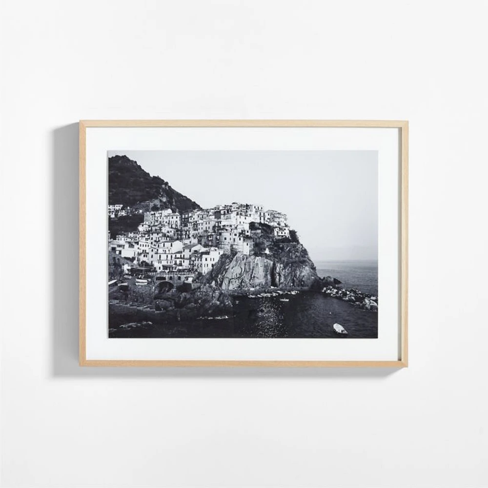 "Lazy Days" by Wesley and Emma Teague Black and White Photograph 40"x30" Framed Wall Art Print