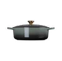 Le Creuset ® Signature 6.3-L./ 6.75-Qt. Thyme Enameled Cast Iron Wide Dutch Oven