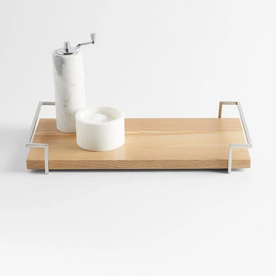 Clyde Wooden Countertop Tray