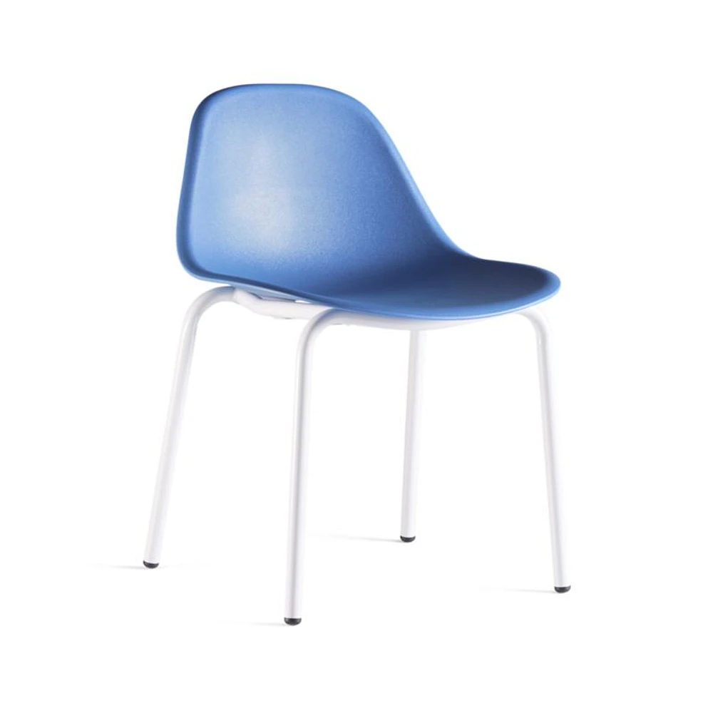 Lennon Blue Molded Kids Play Chair