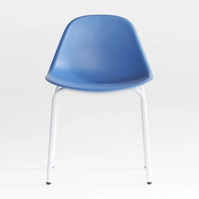 Lennon Blue Molded Kids Play Chair