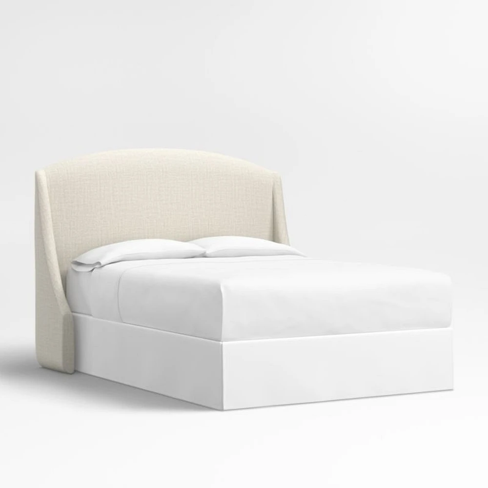 Lafayette 56" Natural Beige Upholstered King Headboard
