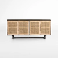 Libby 72" Black Credenza