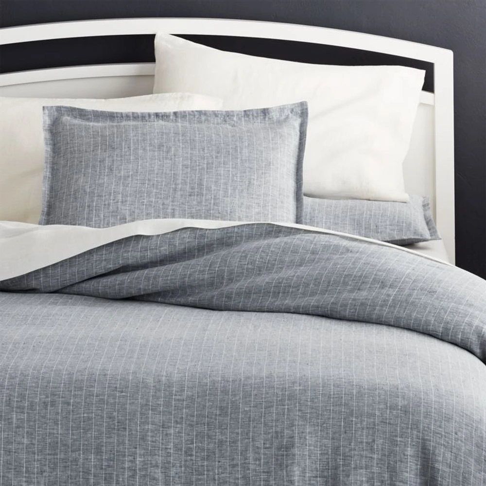 Pure Linen Warm White Queen Sheet Set
