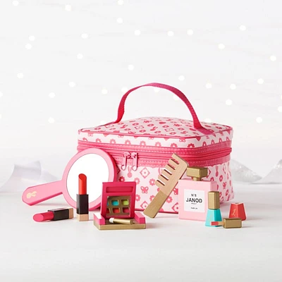Janod Little Miss Vanity Wooden Kids Makeup Playset