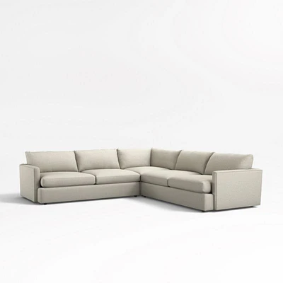 Lounge 3-Piece L-Shaped Sectional Sofa