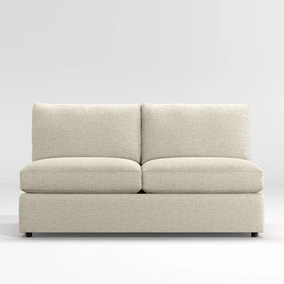 Lounge Deep Armless Loveseat Sectional Piece