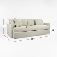 Lounge Deep 93" Sofa