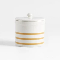 Maeve Striped Small Canister