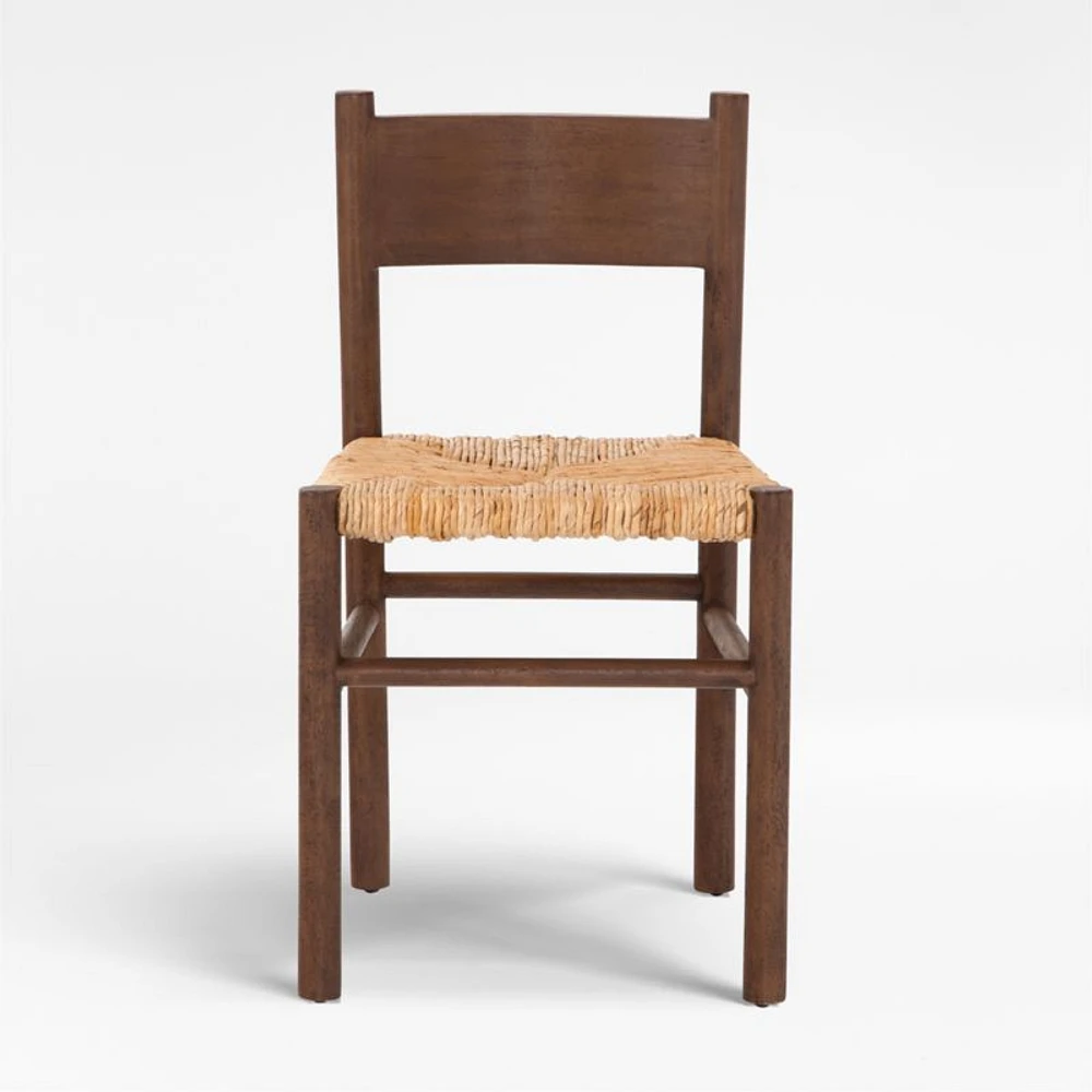 Malia Russet Brown Wood Dining Chair